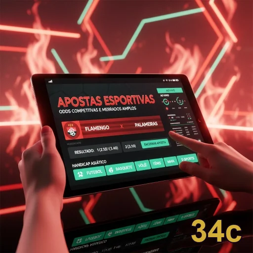 Navegue pela 34c no celular com interface ágil