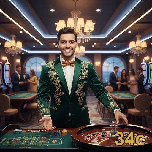 Atendente no chat com respostas objetivas no 34c